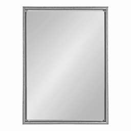 Kate and Laurel® Evans 18-Inch x 24-Inch Rectangular Mirror in Silver