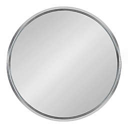 Kate and Laurel® Travis 31.5-Inch Round Wall Mirror in Silver