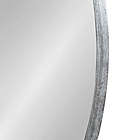 Alternate image 3 for Kate and Laurel&reg; Travis 31.5-Inch Round Wall Mirror in Silver