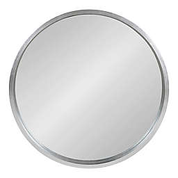 Kate and Laurel® Travis 21.6-Inch Round Wall Mirror in Silver
