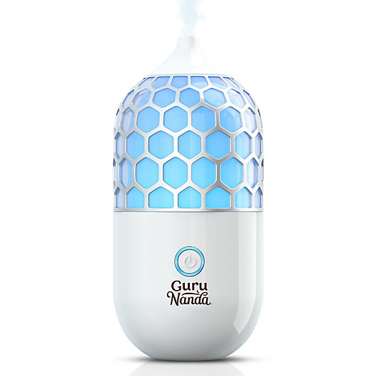 bedbathandbeyond.com | Guru Nanda® Honeycomb Aromatherapy LED Ultrasonic Essential Oil Diffuser