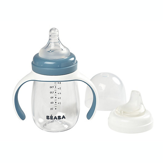 Alternate image 1 for BEABA® 7 oz. 2-in-1 Bottle to Sippy Learning Cup