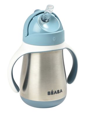 BEABA&reg; 8.5 oz. Stainless Steel Straw Sippy Cup