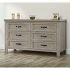 Alternate image 3 for Soho Baby Hanover 6-Drawer Dresser in Oak/Grey