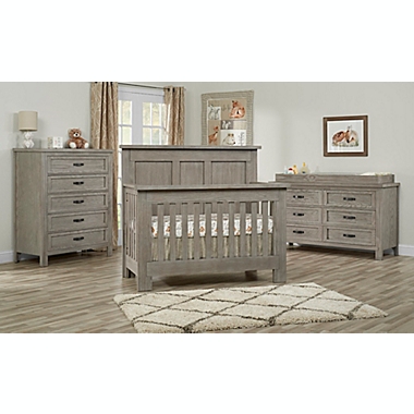 Soho Baby Hanover 6-Drawer Dresser in Oak/Grey. View a larger version of this product image.