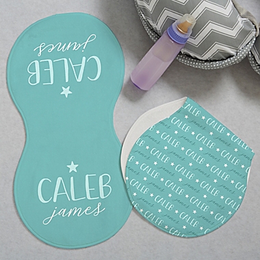 Loving Name 2-Pack Multicolor Burp Cloths. View a larger version of this product image.