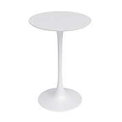 Kurv White Cafe Counter Height Table