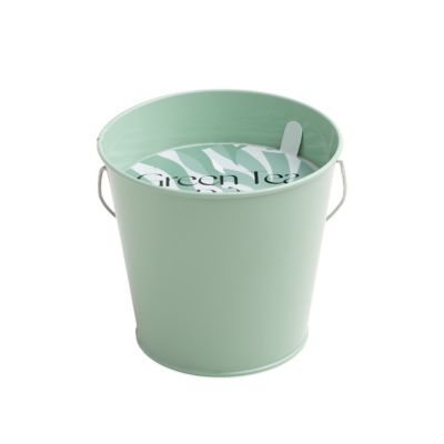 Green Tea & Palm 18 oz. Pail with Handle Scented Candle