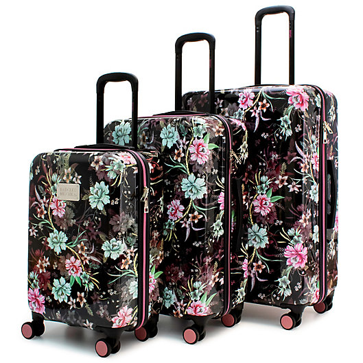 Badgley Mischka® Essence 3-Piece Hardside Spinner Luggage Set in 