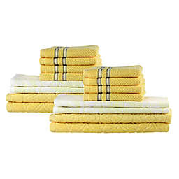 Freshee™ 16-Piece Kitchen Towel Set in Yellow