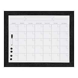 DesignOvation® Beatrice 23-Inch x 29-Inch Dry Erase Monthly Calendar Board in Black