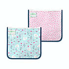 Alternate image 0 for green sprouts&reg; 2-Pack Reusable Insulated Sandwich Bags in Aqua Swan