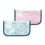 green sprouts&reg; 2-Pack Reusable Snack Bags in Aqua Swan