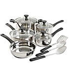 Alternate image 0 for Simply Essential&trade; 12-Piece Stainless Steel Cookware Set