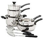 Alternate image 7 for Simply Essential&trade; 12-Piece Stainless Steel Cookware Set
