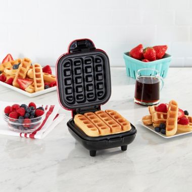 Dash&reg; Waffle Stick Maker in Red. View a larger version of this product image.
