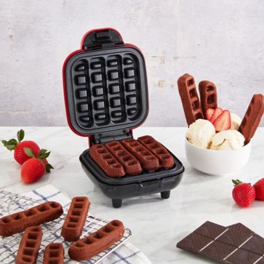 Dash&reg; Waffle Stick Maker in Red. View a larger version of this product image.