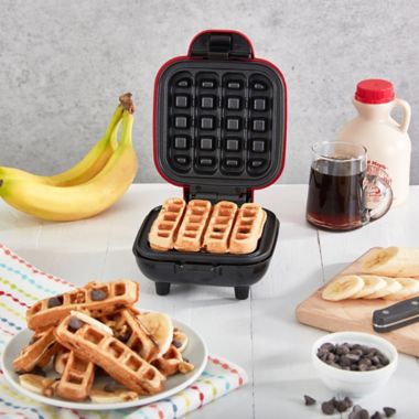 Dash&reg; Waffle Stick Maker in Red. View a larger version of this product image.