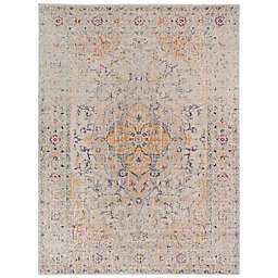 Amer Rugs Etracery Alma 5'7 x 7'6 Area Rug in Ivory/Yellow