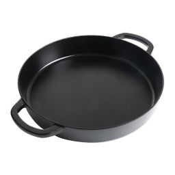 Our Table™ 14-Inch Preseasoned Cast Iron Everyday Pan in Black