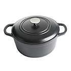 Alternate image 0 for Our Table&trade; 5.5 qt. Preseasoned Cast Iron Dutch Oven in Black