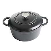 Our Table&trade; 5.5 qt. Preseasoned Cast Iron Dutch Oven in Black