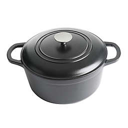 Our Table™ 5.5 qt. Preseasoned Cast Iron Dutch Oven in Black