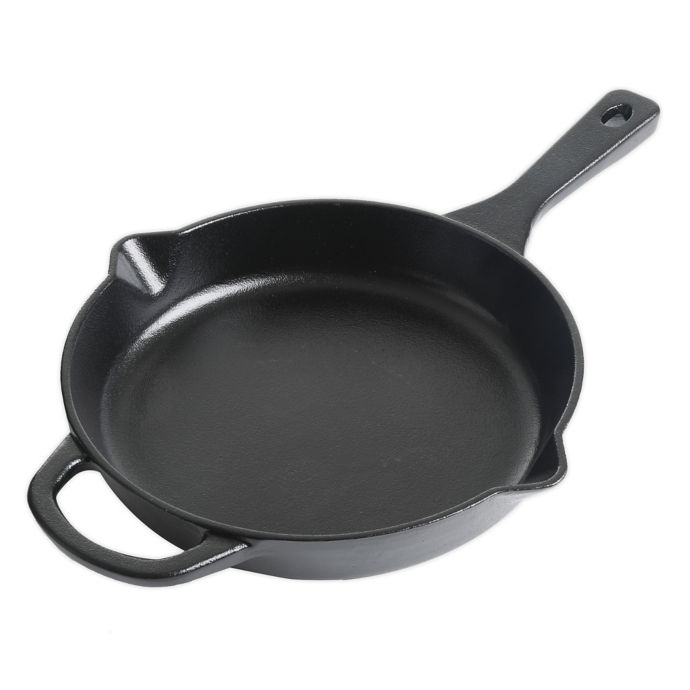 Our Table™ Preseasoned Cast Iron Skillet in Black Bed Bath and Beyond