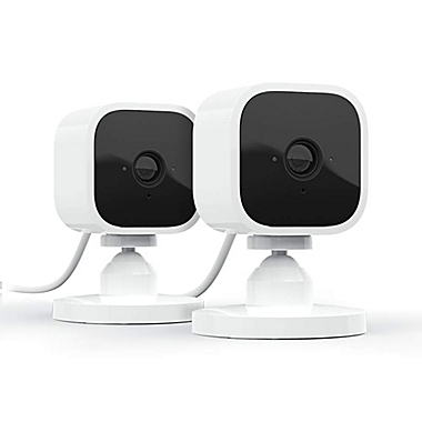 Amazon Blink Mini 2-Camera in White. View a larger version of this product image.