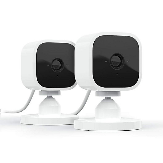 Alternate image 1 for Amazon Blink Mini 2-Camera in White