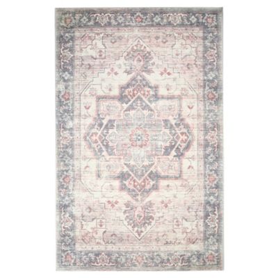 Levtex Home Heritage Medallion 3&#39; x 5&#39; Area Rug in Blush