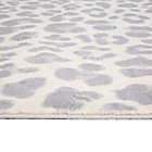 Alternate image 4 for Levtex Home Leopard Area Rug in Grey/White