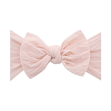Baby Bling Size 0-24M Classic Knot Headband in Petal Pink. View a larger version of this product image.