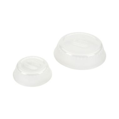 Simply Essential&trade; 2-Piece Microwave Food Covers Set. View a larger version of this product image.