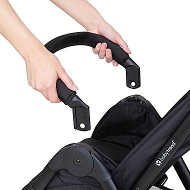 Baby Trend&reg; Gravity Fold Stroller in Black Stone. View a larger version of this product image.