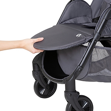 Baby Trend&reg; Gravity Fold Stroller in Smoke Grey. View a larger version of this product image.