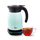 Alternate image 1 for Dash&reg; 1.7-Liter Insulated Electric Kettle with Temperature Control in Aqua