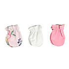 Alternate image 0 for Toby Fairy&trade; 3-Pack Floral No-Scratch Mittens in Pink