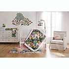Alternate image 0 for Levtex Baby&reg; Ashika 4-Piece Crib Bedding Set in Green/Pink
