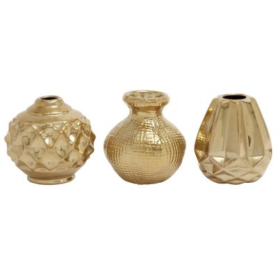 Uttermost Stetson Spheres in Antique Gold (Set of 3) | Bed Bath 