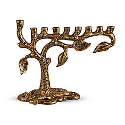 Zion Judaica® 10-Inch Antiqued Tree of Life Menorah