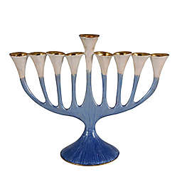 Zion Judaica® Jeweled Trumpet Flower Menorah
