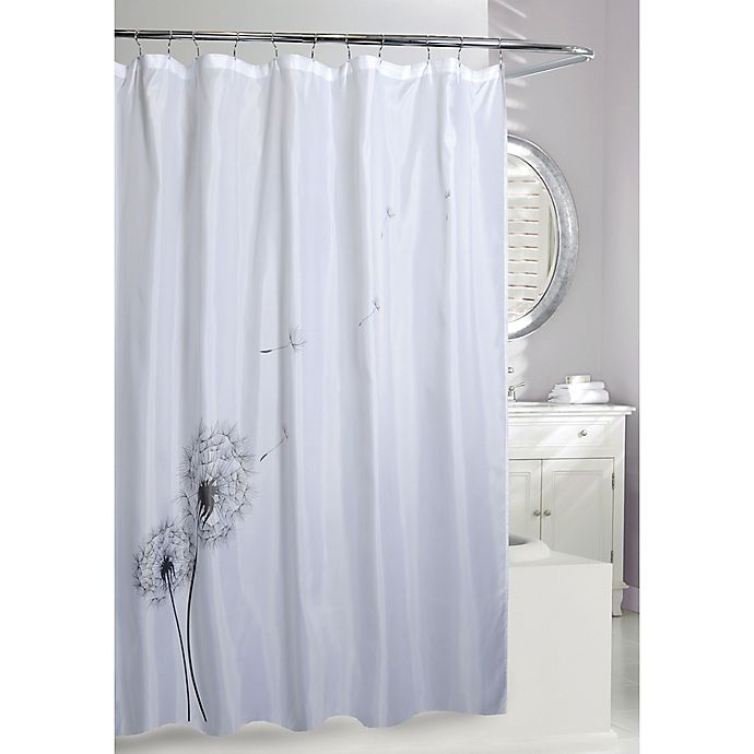 Moda Dandelion 70 Inch X 72 Shower, 90 Inch Shower Curtain