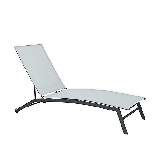 Alternate image 1 for BoyelLiving Outdoor Chaise Lounge Chair in Grey