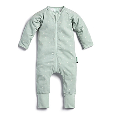 ergoPouch&reg; Size 6-12M 1.0 TOG Long Sleeve Pajama in Sage. View a larger version of this product image.