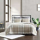 Alternate image 0 for UGG&reg; Beacon 2-Piece Twin Quilt Set in Oatmeal Plaid