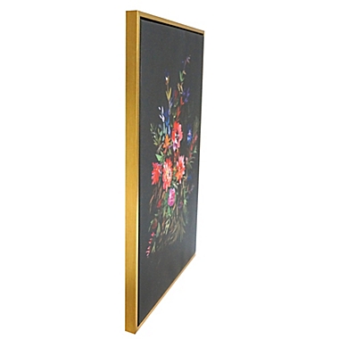 Wild Sage&trade; Floral 20-Inch x 30-Inch Gold-Framed Canvas Wall Décor (Set of 2). View a larger version of this product image.