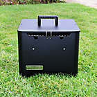 Alternate image 1 for Permasteel 14.37-Inch Square Portable Charcoal Grill in Black