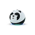 Alternate image 5 for Amazon Panda&#39;s Kid Edition Echo 4th Generation in White/Black