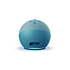 Alternate image 4 for Amazon Echo Dot 4th Generation with Clock in Blue